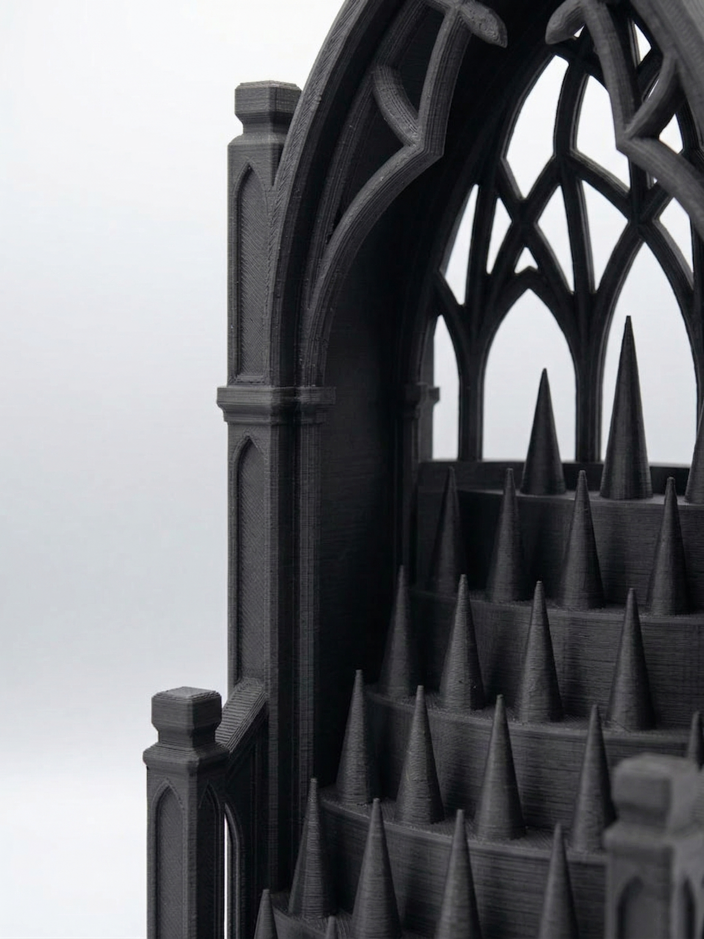 Gothic Cathedral Ring Holder 3D Printed | Dark Academia Jewelry Organizer | Gothic Home Decor Gift | Ring Display Stand