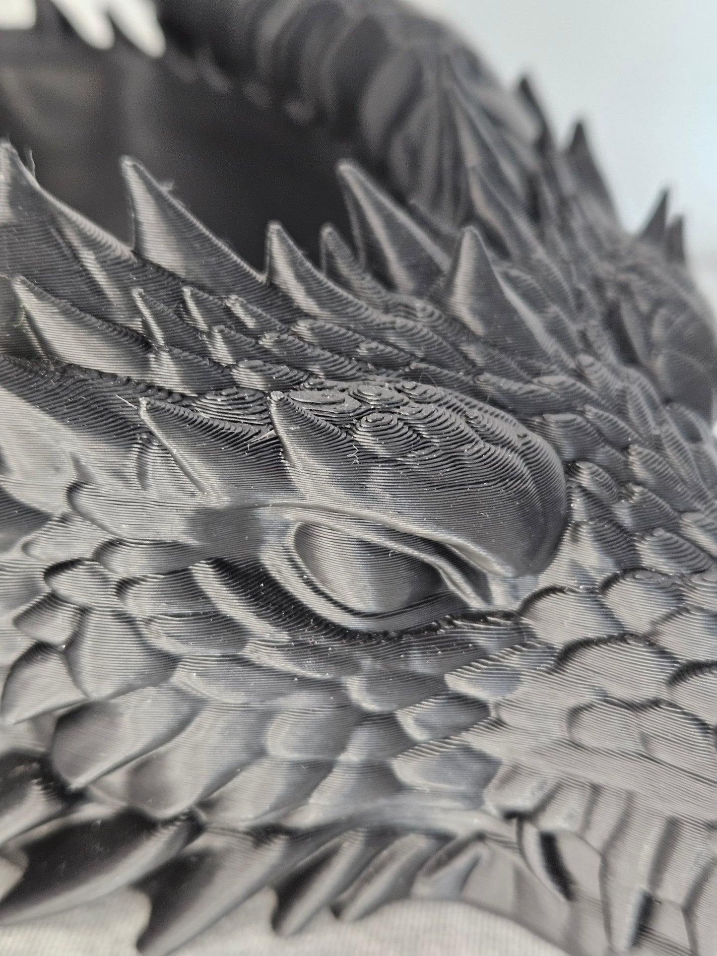 Dragon Head Container 3D Printed | Trinket Storage & Display | Gothic Fantasy Decor | Dark Academia Gift