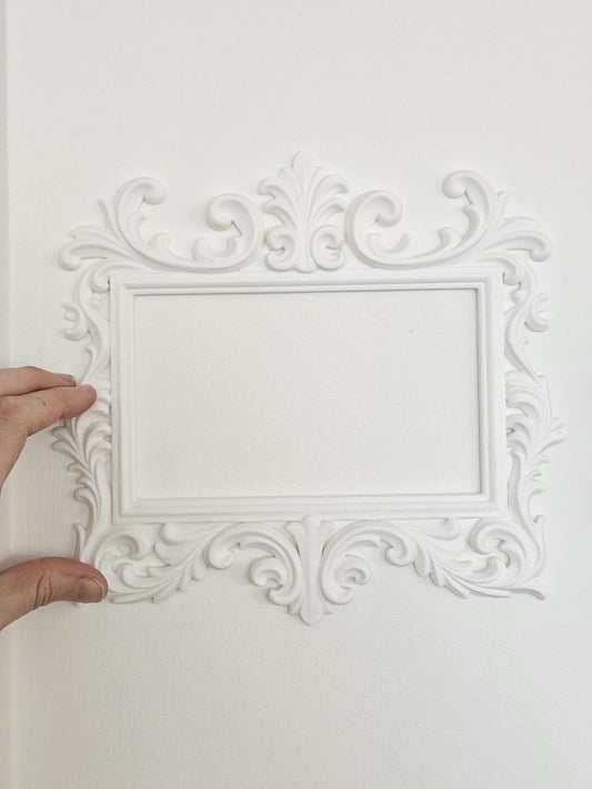 Victorian Elegance - 3D Printed Ornamental 4 gang Light Switch Surround | Frame