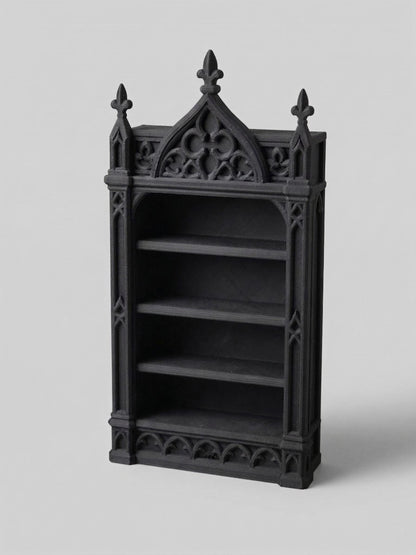 Gothic Cathedral Shelf 3D Printed | Crystal & Jewellery Display | Witchy Altar Decor | Dark Academia Gift
