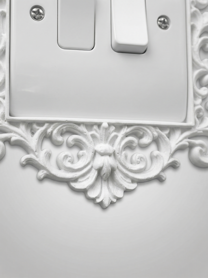 Victorian Filigree Light Switch Surround | Frame | Ornate Baroque Wall Decor