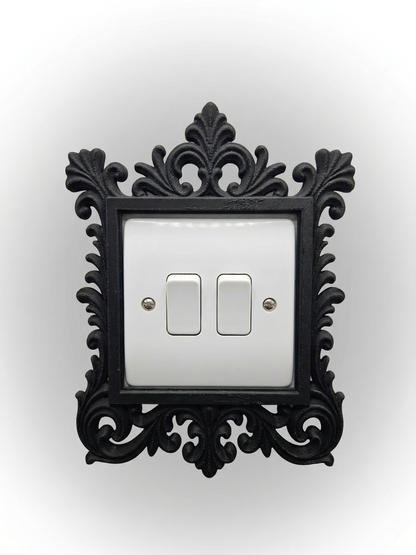 Baroque Elegance - 3D Printed Ornamental Light Switch Surround | Frame | Shabby Chic