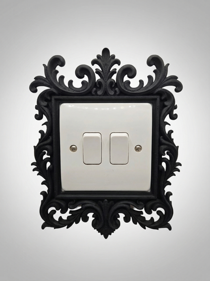 Victorian Elegance - 3D Printed Ornamental Light Switch Surround | Frame