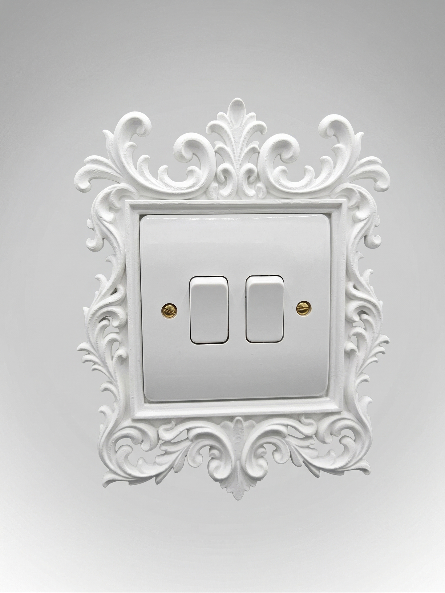 Victorian Elegance - 3D Printed Ornamental Light Switch Surround | Frame