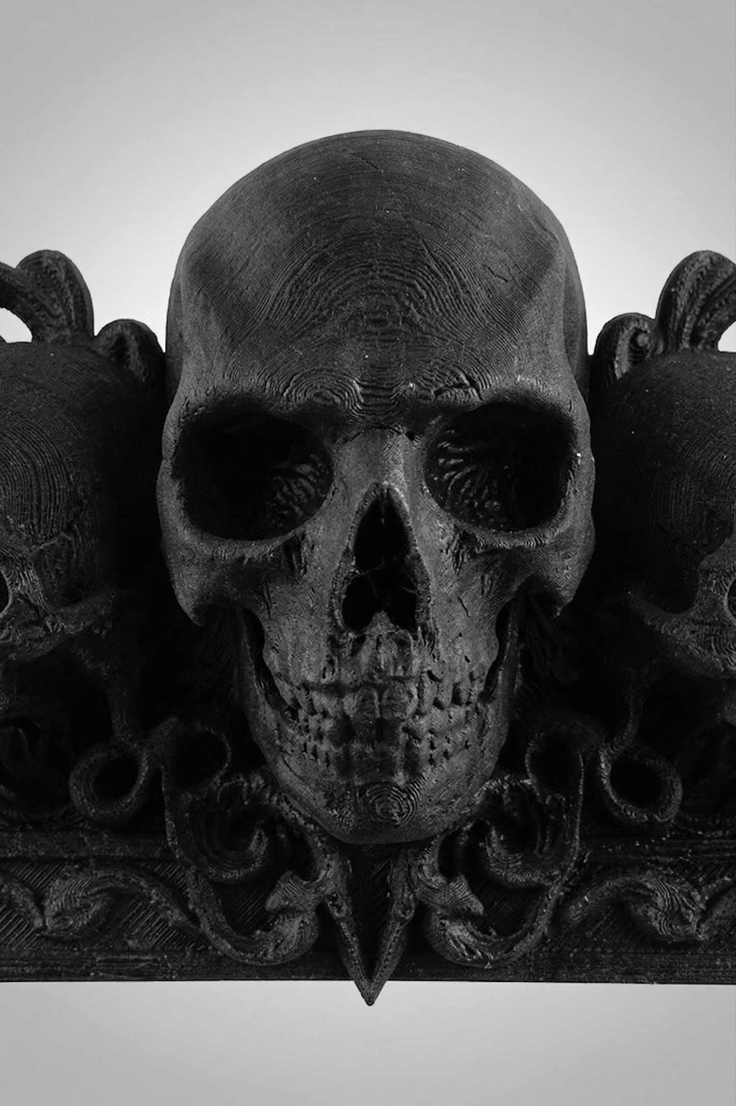 Gothic Skull Light Switch Surround | Frame | Dark Academia Home Decor
