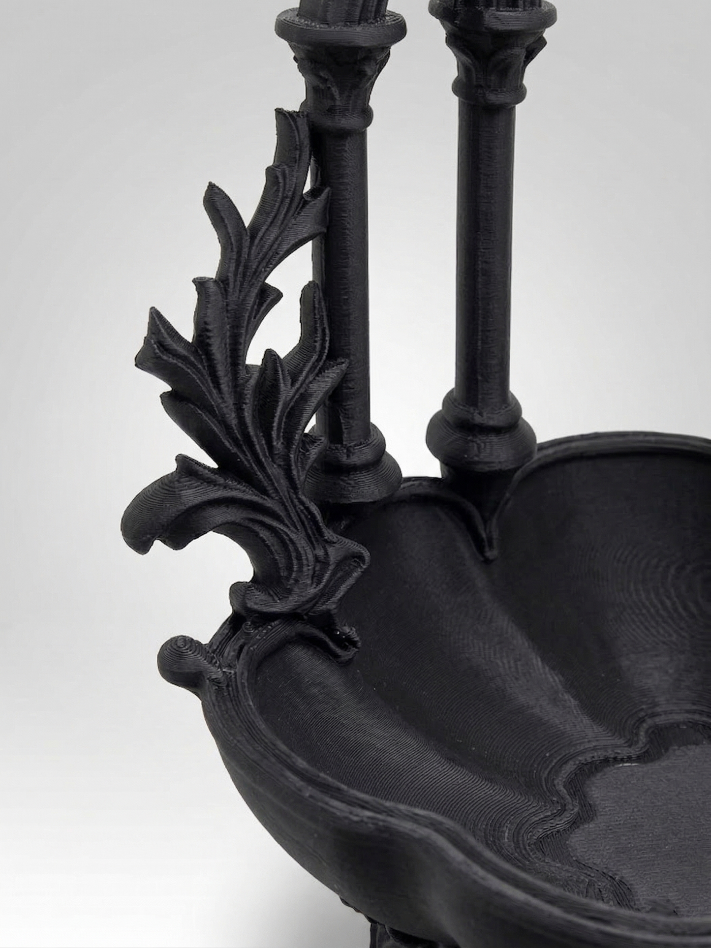 Gothic Cathedral Jewelry Dish 3D Printed | Colonnade Bowl | Dark Academia Altar Decor | Gothic Gift