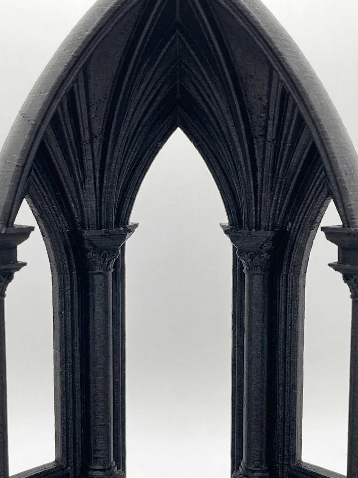 Gothic Colonnade Ring Dish 3D Printed | Dark Academia Jewelry Tray | Gothic Arch Decor | Witchy Gift