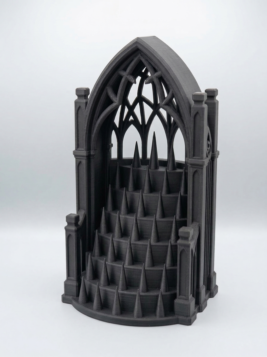 Gothic Cathedral Ring Holder 3D Printed | Dark Academia Jewelry Organizer | Gothic Home Decor Gift | Ring Display Stand