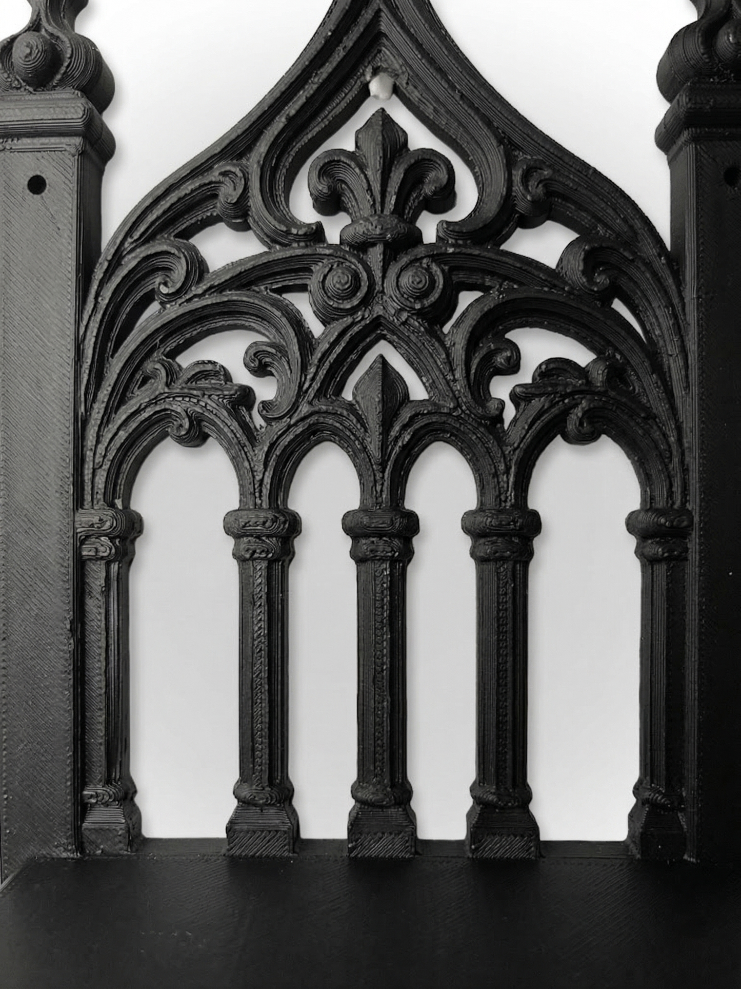 Gothic Cathedral Wall Display Shelf - Witchy Home Decor - Dark Academia Display